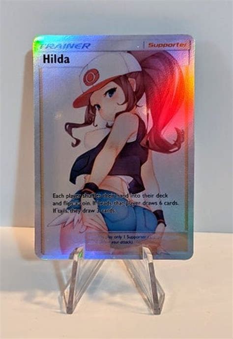 lewd pokemon cards|waifu pokemon cards.